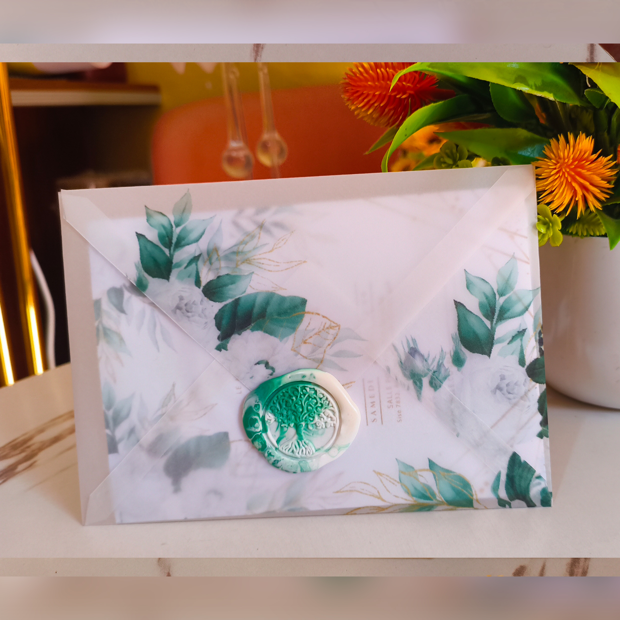 Une invitation qui marque la date et les cœurs.