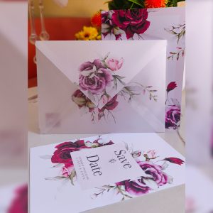Une invitation avec enveloppe personnlisée